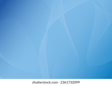 Fondo de degradado colorido con formas lineales. Líneas onduladas. Plantilla para la portada, banner, folleto, folleto y diseño interior