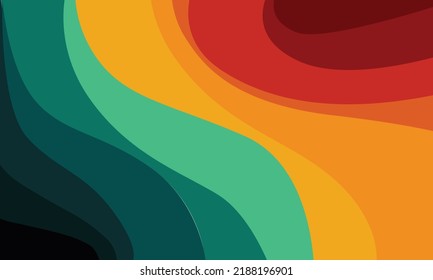 Colorful and gradient background, liquid shape composition, modern concept vector eps10