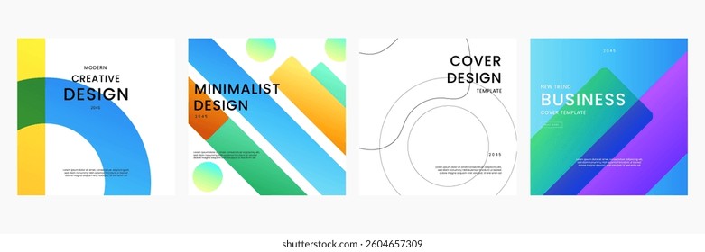 Colorful Gradient Background Modern Design Ideal for Post, Background, Banner, Ad, Promo, Invitation, Etc