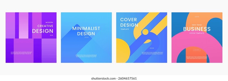 Colorful Gradient Background Modern Design Ideal for Post, Background, Banner, Ad, Promo, Invitation, Etc
