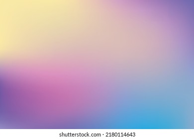 Colorful gradient background, Multicolor holographic design abstract background, vector illustration