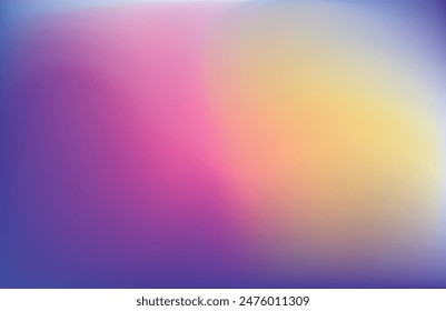Colorful gradient background, Multicolor holographic design abstract background, vector illustration