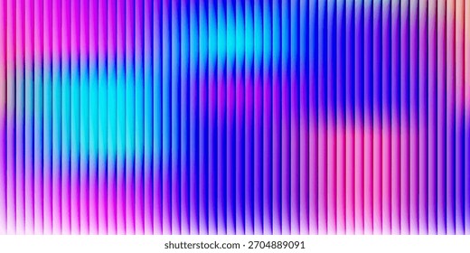 Farbiger Farbverlauf-Hintergrund mit Welligkeitseffekt in Blau, Gelb, Rosa und Violett schafft eine ästhetische Kulisse