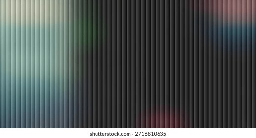 Colorful gradient background with ripple effect in blue, black, and purple creates an aesthetic backdrop