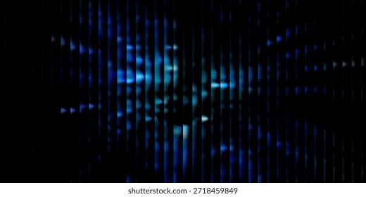 Colorful gradient background with ripple effect in blue, yellow, pink, and purple creates an aesthetic backdrop