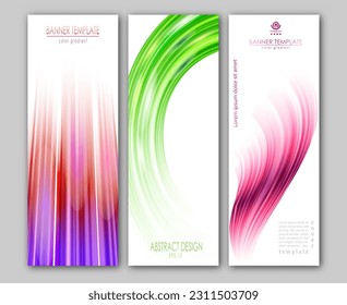 Colorful gradient background. A set of layouts for covers, brochures, posters, banners, paintings, interiors, screensavers and printing. Background for creative design and creative idea
