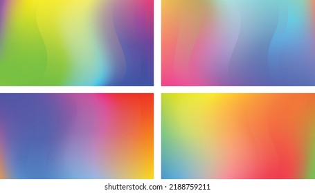 Colorful gradient background. Soft Color in trendy, Modern screen vector, Nature backdrop. illustration. for your graphic design, banner, poster, mobile app, dynamic cover, blurred Abstract bright