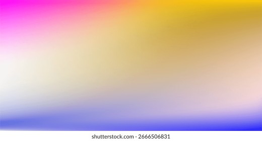 Colorful Gradient Background with Soft Pastel Hues for Creative Projects. yellow blue and pink 