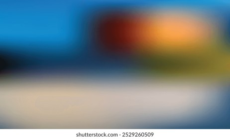 A colorful gradient background template with ample copy space, perfect for poster designs, covers, banners, brochures, leaflets, or magazines.