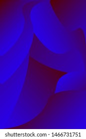 Colorful gradient background template vector design, with  abstract fluid shapes