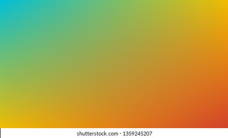 Colorful gradient background. Vector abstract blurred smooth image.
