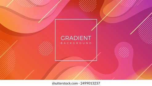 Diseño colorido del Vector del fondo del gradiente en eps 10