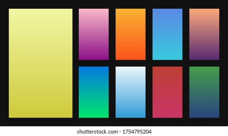 Colorful gradient background. Vector illustration
