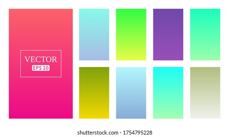 Colorful gradient background. Vector illustration
