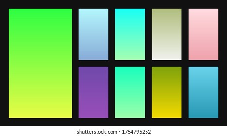 Colorful gradient background. Vector illustration
