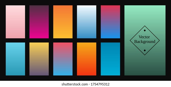 Fondo de degradado colorido. Ilustración del vector

