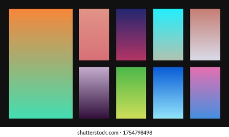 Colorful gradient background. Vector illustration
