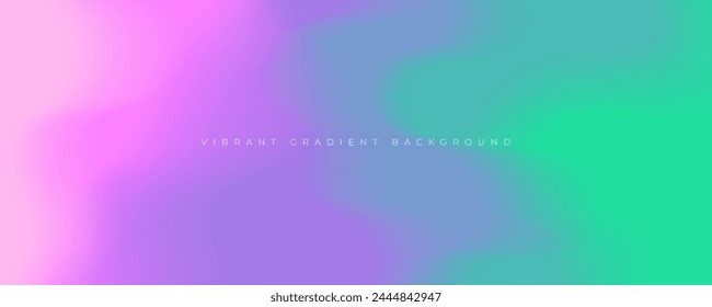 Colorful gradient background vibran color design vector