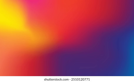 Colorful gradient background vibran color design
