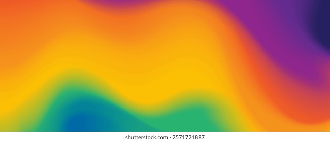 Colorful gradient background with vibran color design vector