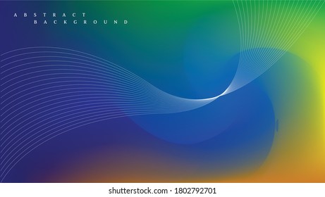colorful gradient background with wavy lines. great for website, presentation, poster, banner, brochure, etc.
