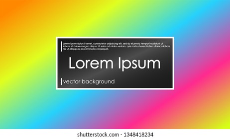 Colorful gradient background for web, card, poster, banner. Eps 10