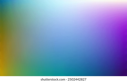 Fondo de gradiente colorido con efecto de luz blanca