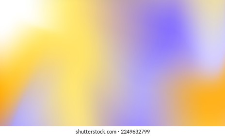 Fondo de degradado colorido. Papel amarillo, púrpura y naranja. Superficie borrosa Pastel. Textura de color de lavanda suave en primavera. vector abstracto 