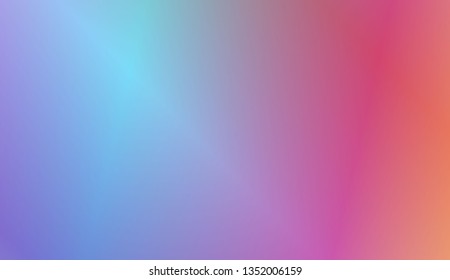 Colorful Gradient Background. For Your Design Wallpapers Presentation. Vector Illustration