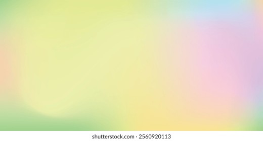 Colorful Gradient Background. For Your Graphic Design, Banner Or Poster. Blurred colorful textured background. backdrop illustration.Gradient Colorful Background. Light Multicolor, Rainbow vector blur