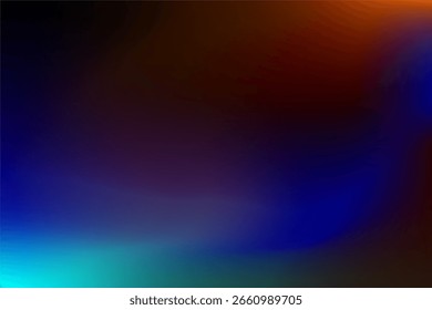 Colorful Gradient with Blue, Orange, and Subtle Purple Hues
