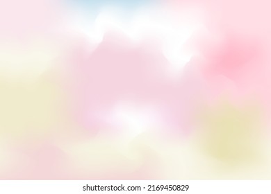 Colorful gradient blurred background design pastel color