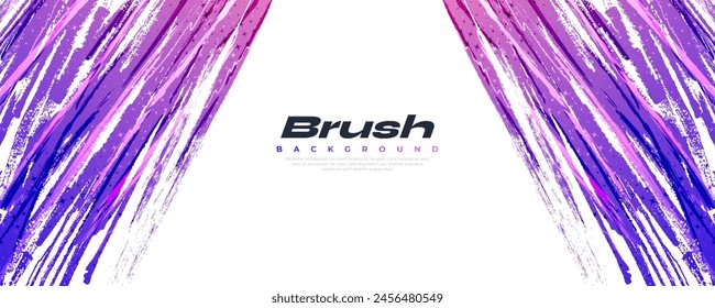 Colorful Gradient Brush Texture Background with Halftone Effect. Sport Background with Grunge Style