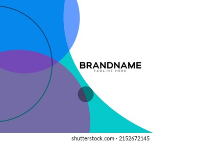 colorful gradient business card template abstract business card vector illustration