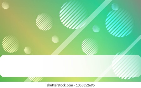 Colorful Gradient Color Background with Line, Circle. Wallpaper. For Greeting Card, Flyer, Poster, Brochure, Banner Calendar. Vector Illustration