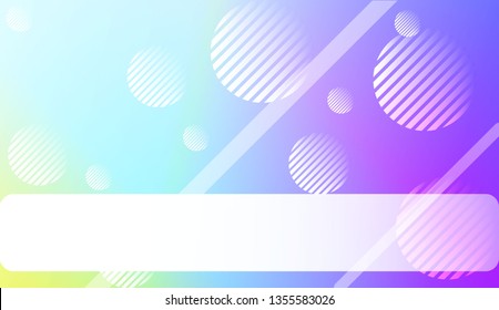 Colorful Gradient Color Background with Line, Circle. Wallpaper. For Bright Website Banner, Invitation Card, Scree Wallpaper. Vector Illustration