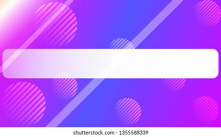 Colorful Gradient Color Background with Line, Circle. Wallpaper. For Bright Website Banner, Invitation Card, Scree Wallpaper. Vector Illustration