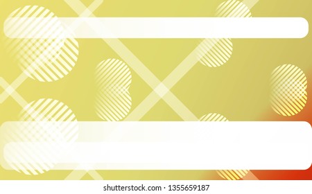 Colorful Gradient Color Background with Line, Circle. Wallpaper. For Brochure, Banner, Wallpaper, Mobile Screen. Vector Illustration