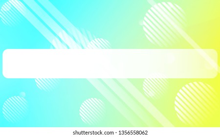 Colorful Gradient Color Background with Line, Circle. Wallpaper. For Bright Website Banner, Invitation Card, Scree Wallpaper. Vector Illustration