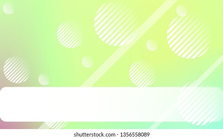 Colorful Gradient Color Background with Line, Circle. Wallpaper. For Bright Website Banner, Invitation Card, Scree Wallpaper. Vector Illustration