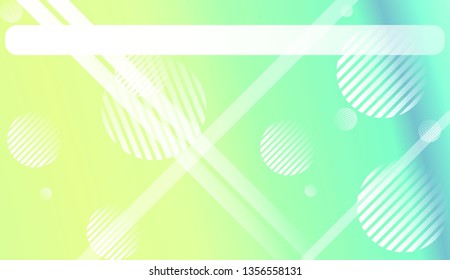 Colorful Gradient Color Background with Line, Circle. Wallpaper. For Your Bright Website Pattern, Banner Header. Vector Illustration