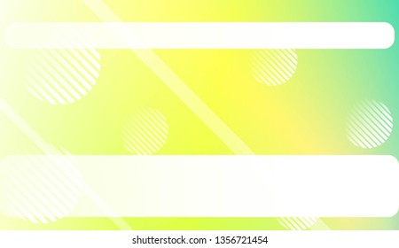 Colorful Gradient Color Background with Line, Circle. Wallpaper. For Bright Website Banner, Invitation Card, Scree Wallpaper. Vector Illustration