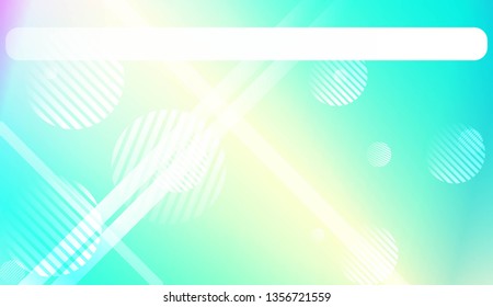 Colorful Gradient Color Background with Line, Circle. Wallpaper. For Your Bright Website Pattern, Banner Header. Vector Illustration