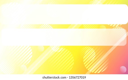Colorful Gradient Color Background with Line, Circle. Wallpaper. For Bright Website Banner, Invitation Card, Scree Wallpaper. Vector Illustration