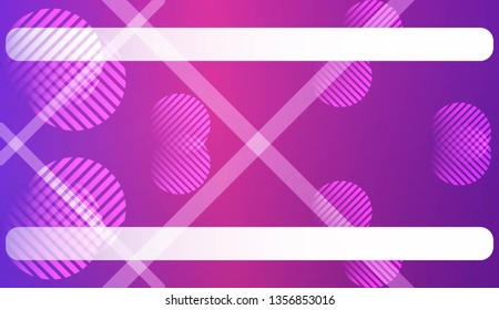 Colorful Gradient Color Background with Line, Circle. Wallpaper. For Greeting Card, Flyer, Poster, Brochure, Banner Calendar. Vector Illustration