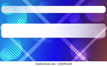 Colorful Gradient Color Background with Line, Circle. Wallpaper. For Brochure, Banner, Wallpaper, Mobile Screen. Vector Illustration