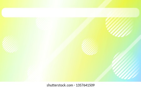 Colorful Gradient Color Background with Line, Circle. Wallpaper. For Your Bright Website Pattern, Banner Header. Vector Illustration