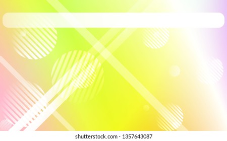 Colorful Gradient Color Background with Line, Circle. Wallpaper. For Your Bright Website Pattern, Banner Header. Vector Illustration