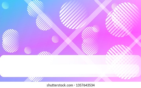 Colorful Gradient Color Background with Line, Circle. Wallpaper. For Bright Website Banner, Invitation Card, Scree Wallpaper. Vector Illustration