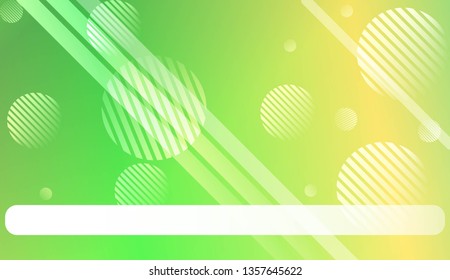 Colorful Gradient Color Background with Line, Circle. Wallpaper. For Greeting Card, Flyer, Poster, Brochure, Banner Calendar. Vector Illustration